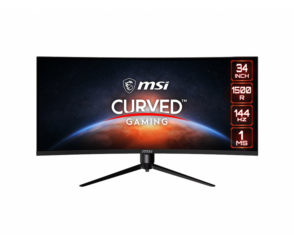 MSI Optix MAG342CQR 34吋 VA UWQHD 21:9 144Hz 1500R曲面電競顯示器