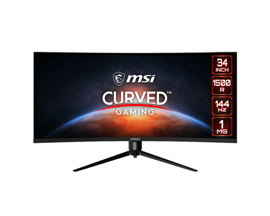 MSI Optix MAG342CQR 34吋 VA UWQHD 21:9 144Hz 1500R曲面電競顯示器