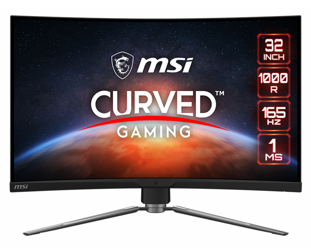 MSI MPG ARTYMIS 323CQR 32吋2K 165Hz 曲面電競顯示器