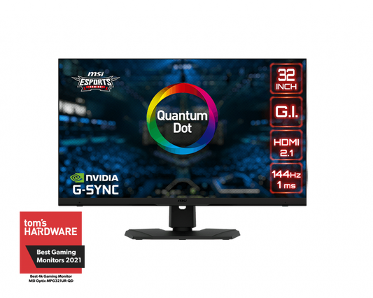 MSI Optix MPG321UR-QD 32吋 4K UHD 144Hz HDMI2.1 電競顯示器