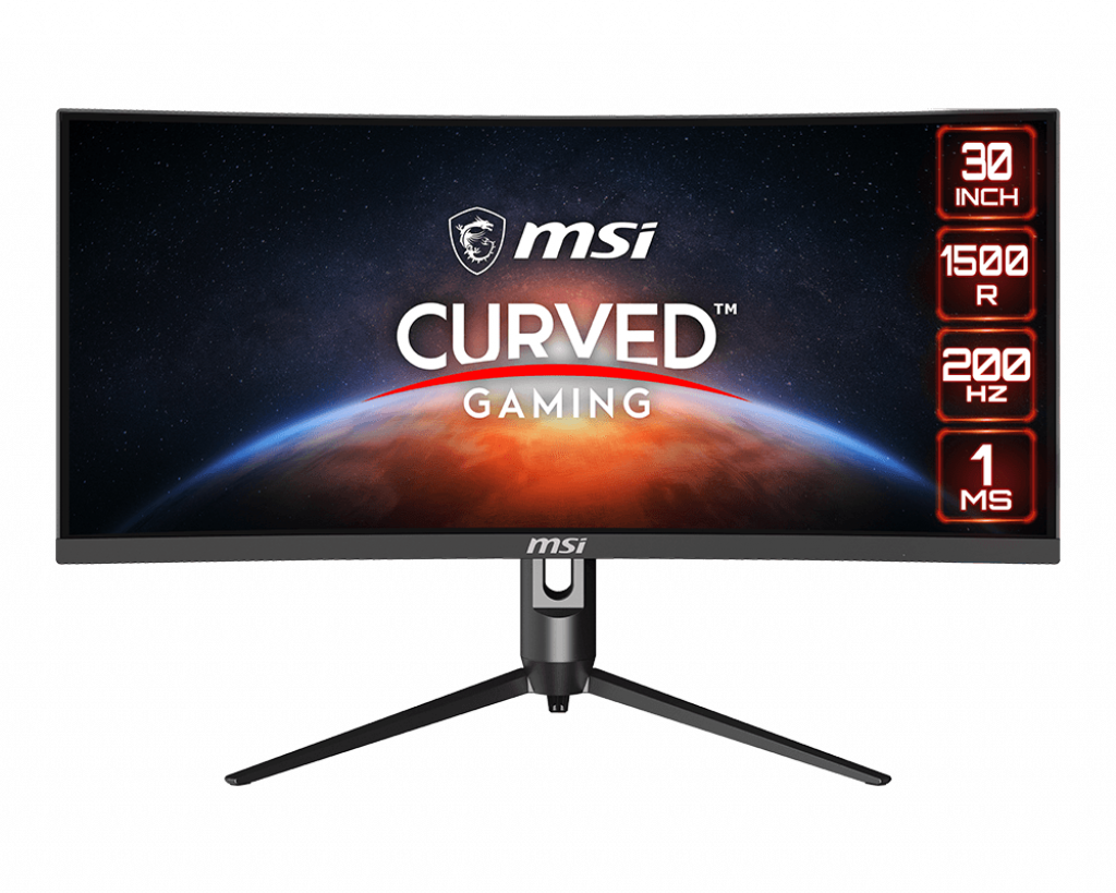 MSI MAG301CR2 30吋 VA WFHD 200Hz 1500R曲面電競顯示器 (RGB 幻光版)
