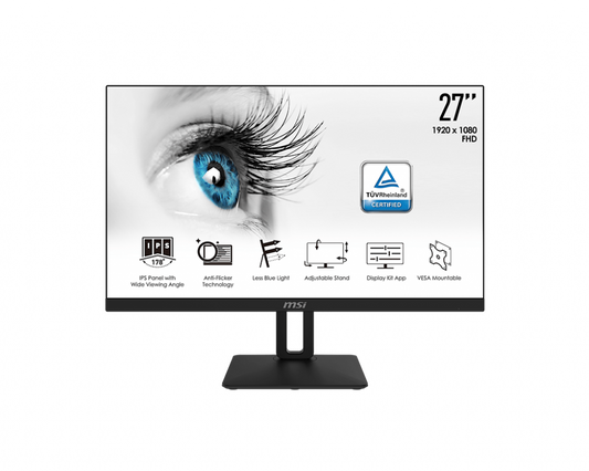 MSI Pro MP271 27吋 IPS FHD 文書辦公顯示器