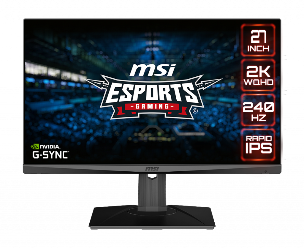 MSI MAG274QRF-QD 27吋 Rapid IPS WQHD 165Hz Quantum Dot 電競顯示器