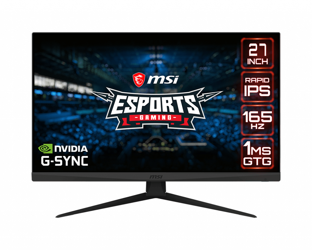 MSI G273QF 27吋 Rapid IPS 2K 165Hz 電競顯示器