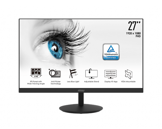 MSI Pro MP271 27吋 IPS FHD 文書辦公顯示器