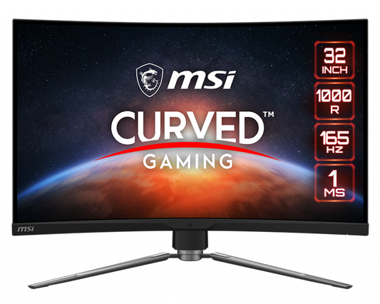 MSI MPG ARTYMIS 323CQR 32吋2K 165Hz 曲面電競顯示器