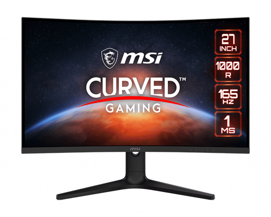 MSI Optix G271C 27吋VA FHD 165Hz 曲面電競顯示器