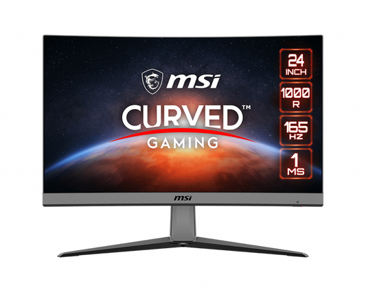 MSI MAG ARTYMIS 242C 24吋 VA FHD 165Hz 1000R曲面電競顯示器