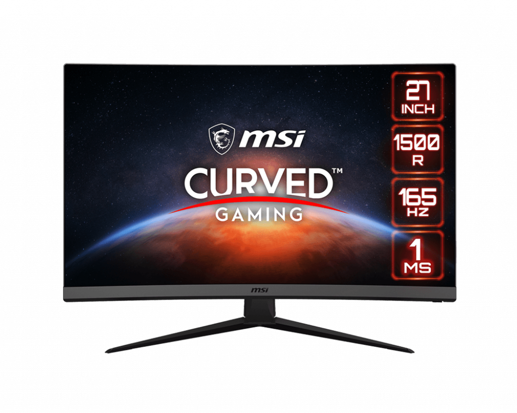 MSI G27C7 27吋 VA FHD 165Hz 1500R 曲面電競顯示器